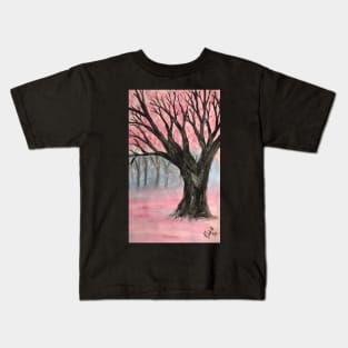 Pastel love tree Kids T-Shirt